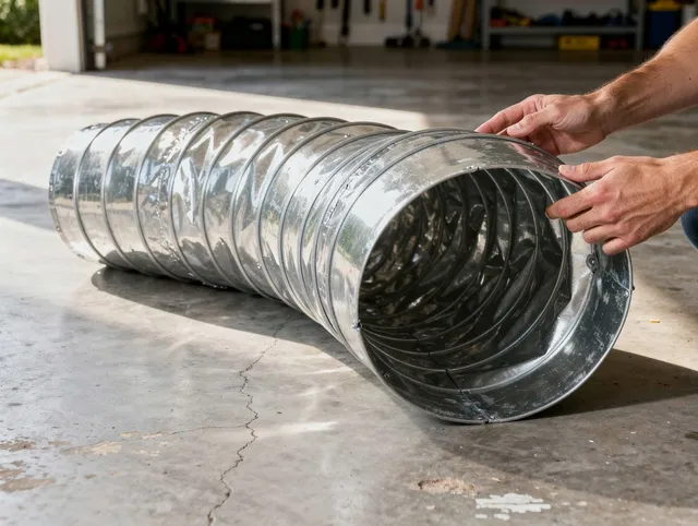 East Rancho Dominguez Dryer Vent Cleaning specialist using advanced equipment for thorough duct cleaning in East Rancho Dominguez