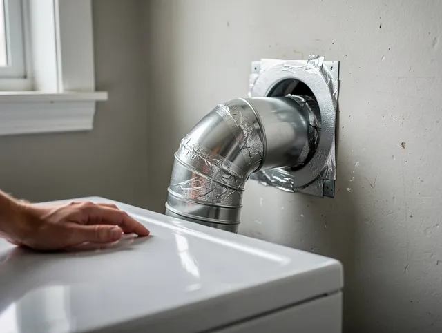 East Rancho Dominguez Dryer Vent Cleaning expert performing professional dryer vent repair and installation in East Rancho Dominguez