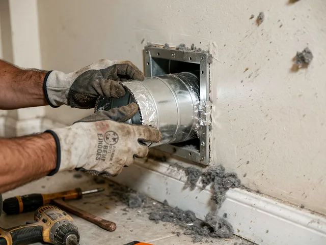 Professional dryer vent repair and installation by East Rancho Dominguez Dryer Vent Cleaning in East Rancho Dominguez